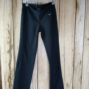 Black NIKE Dri-Fit S Slim Fit Training Yoga Pants Style  rn56323 Small Blk